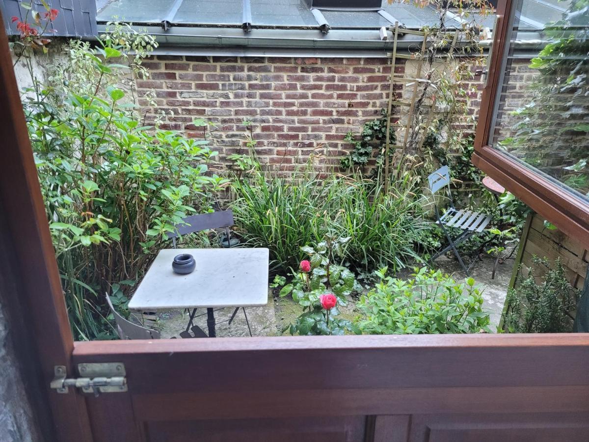 My Little Garden -Parking Gratuit 500M -Coeur Historique -La Clef De Honfleur Apartment Екстериор снимка